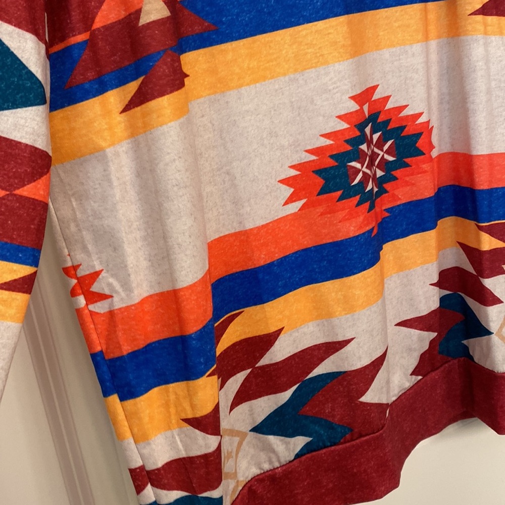 Colorful Long Sleeve for Fall! Size M/Large - Picture 2 of 3
